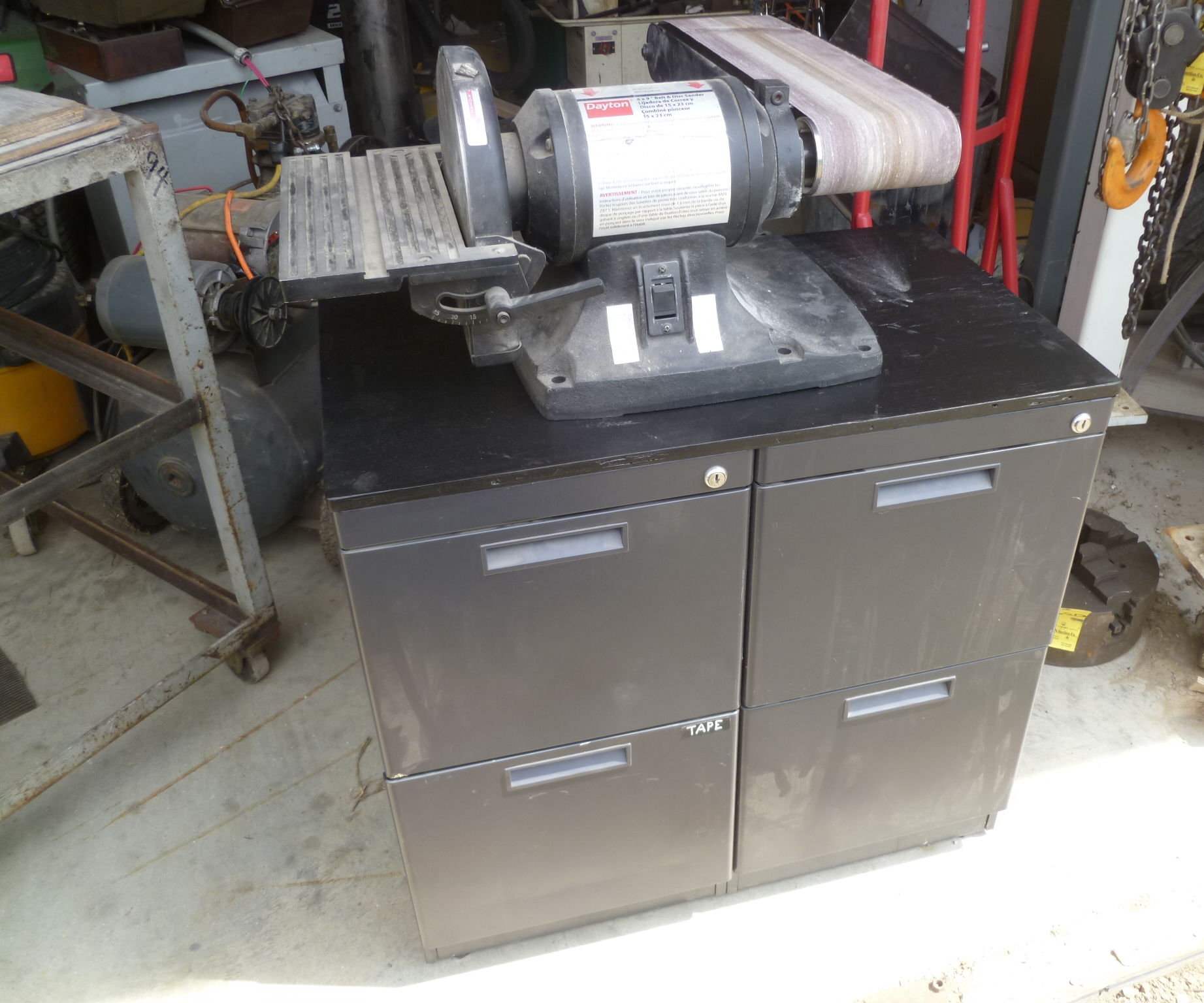 Stationary Benchtop Tool Stand Storage 4-Drawer Upgrade