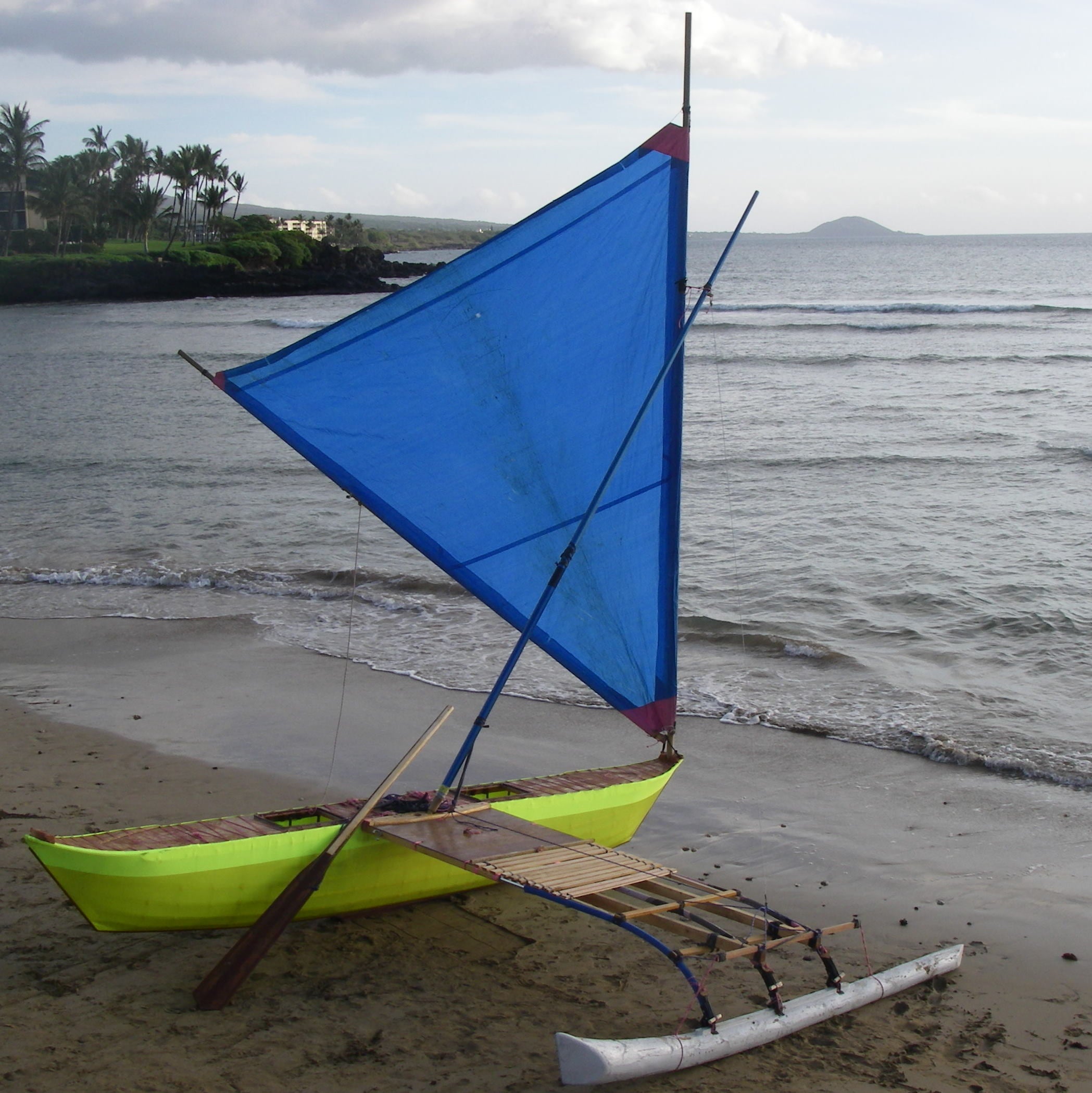 Collection Cover Image: Skin-On-Frame Outrigger Sailing Canoe