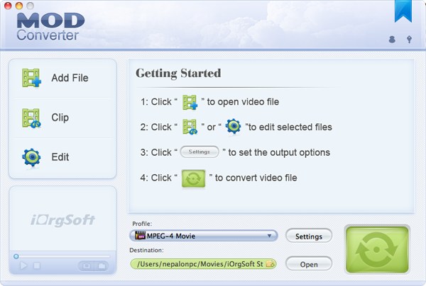 Convert JVC Everio Mod to Avi for Windows Movie Maker