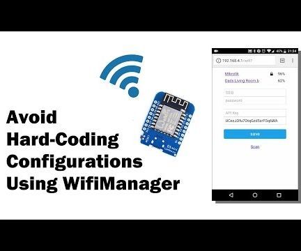 Managing Configurations on Your ESP8266 Using WiFiManager