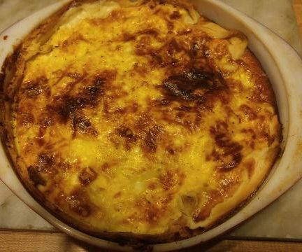 Cream Cheese Seafood  Quiche