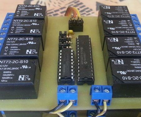 I2C Relay Board