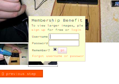 view images as guest