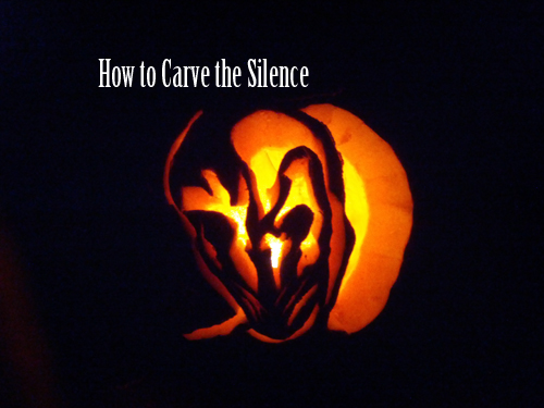 How to Carve the Silence on a Pumpkin (Doctor Who Tutorial)