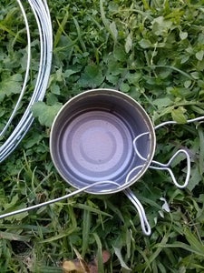 Pull the Metal Wire Back Inside the Can and Then Form the Head