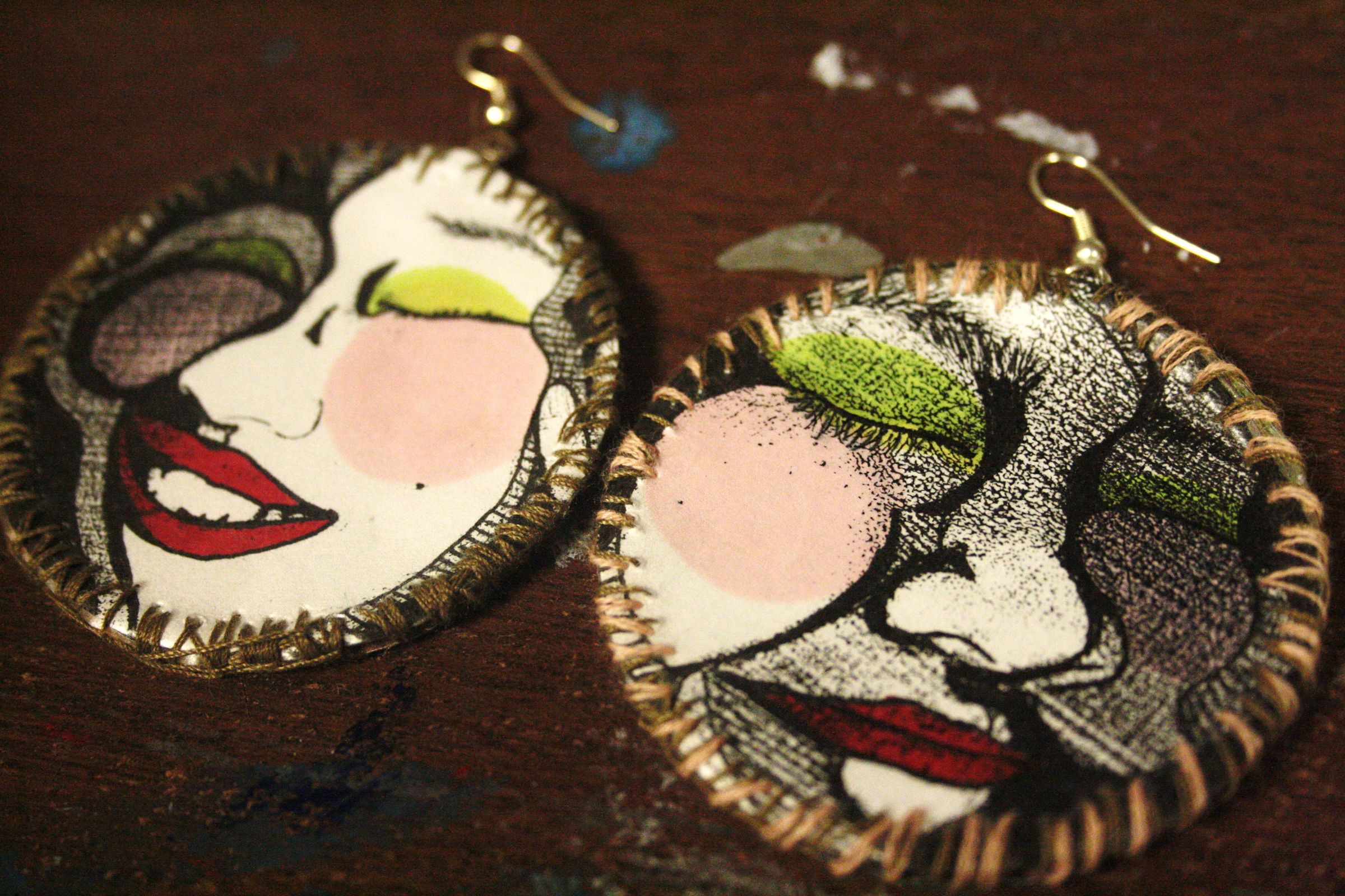 Face Earrings