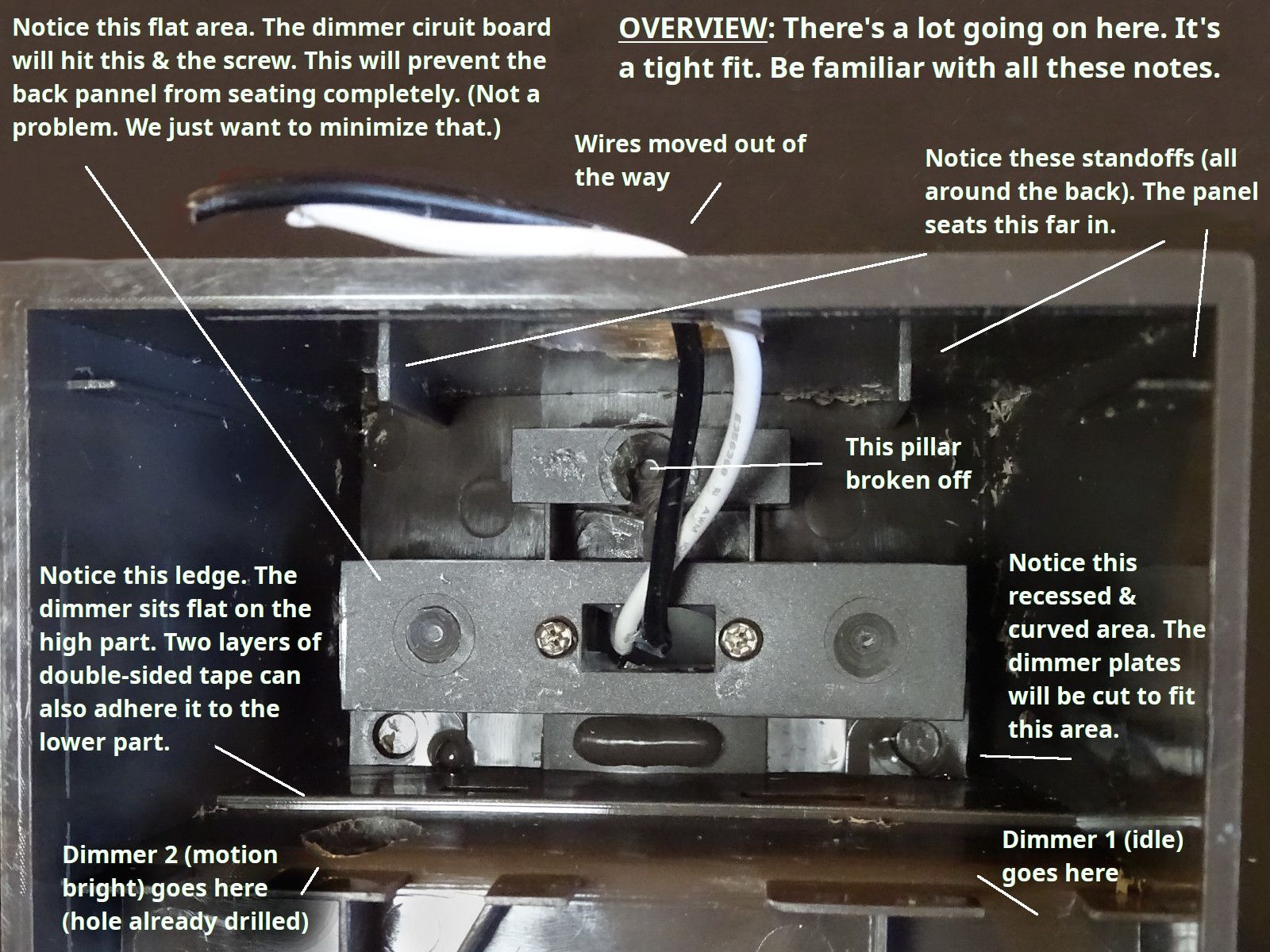 DualBrightness MotionSensing Patio Light 10 Steps Instructables