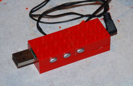 Building a Lego MP3 Player