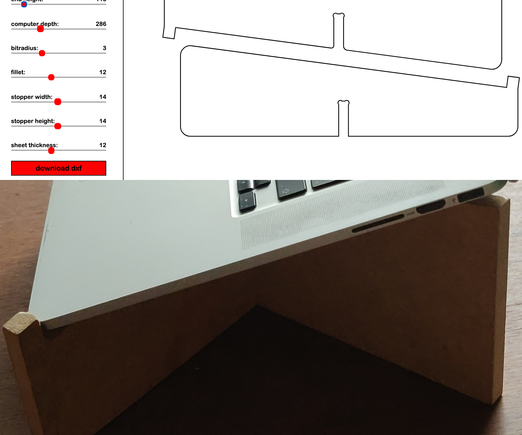 Variable Computer Stand
