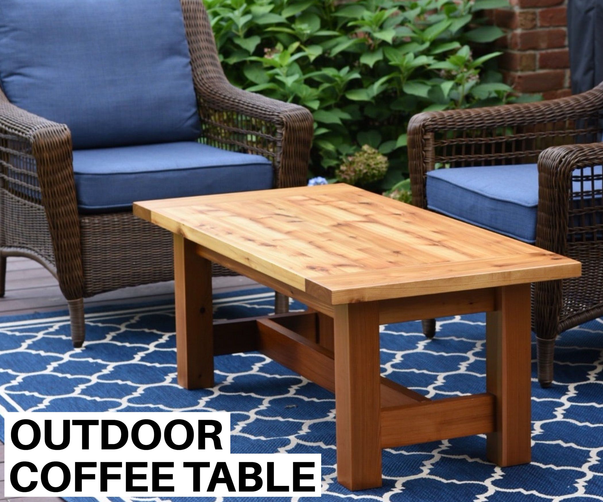 Build an Outdoor Coffee Table : 14 Steps (with Pictures) - Instructables