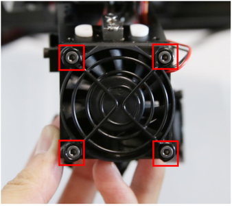 Disconnect Main Cooling Fan, and Wire in the New Heatblocks.