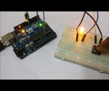 Arduino: Basic programming,blinking LED, and Using a switch.