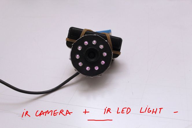 HOW TO MAKE AN INFRARED CAMERA WITH AN IR LED LIGHT : 5 Steps (with ...