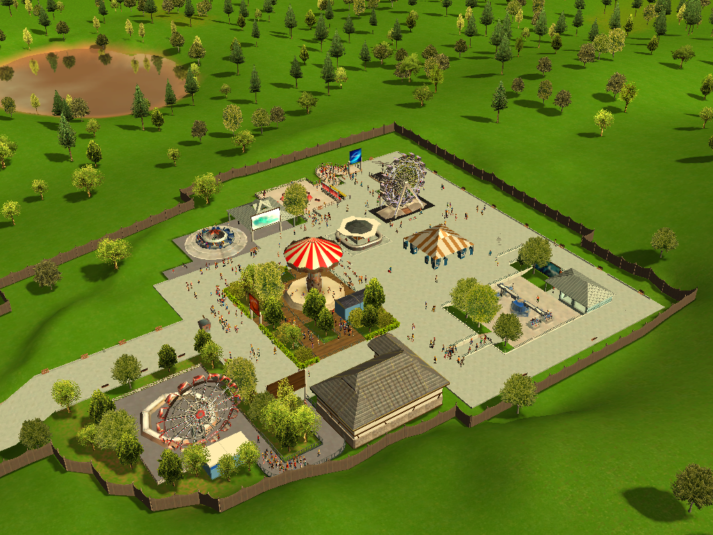 Valleyside Amusment Park. an RCT3 Park