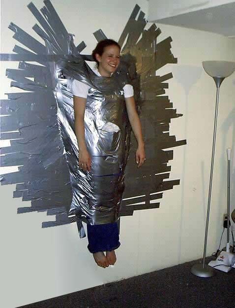 HANG YOUR GIRLFRIEND With Scotch Tape