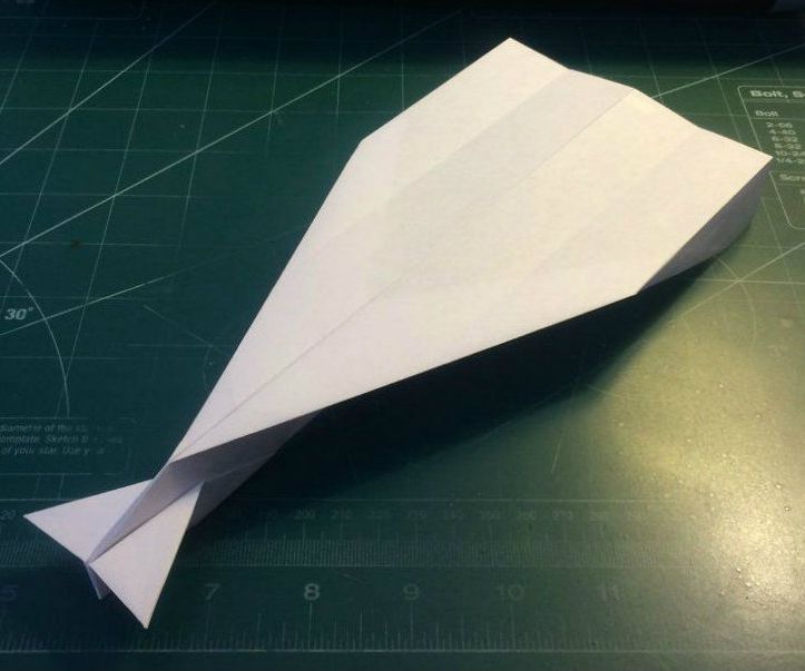 How to Make the AstroDagger Paper Airplane