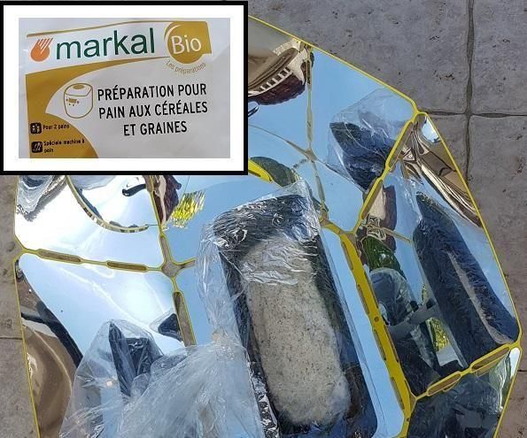 Cuisson Solaire Pain Maison Avec Préparation Bio "MARKAL"