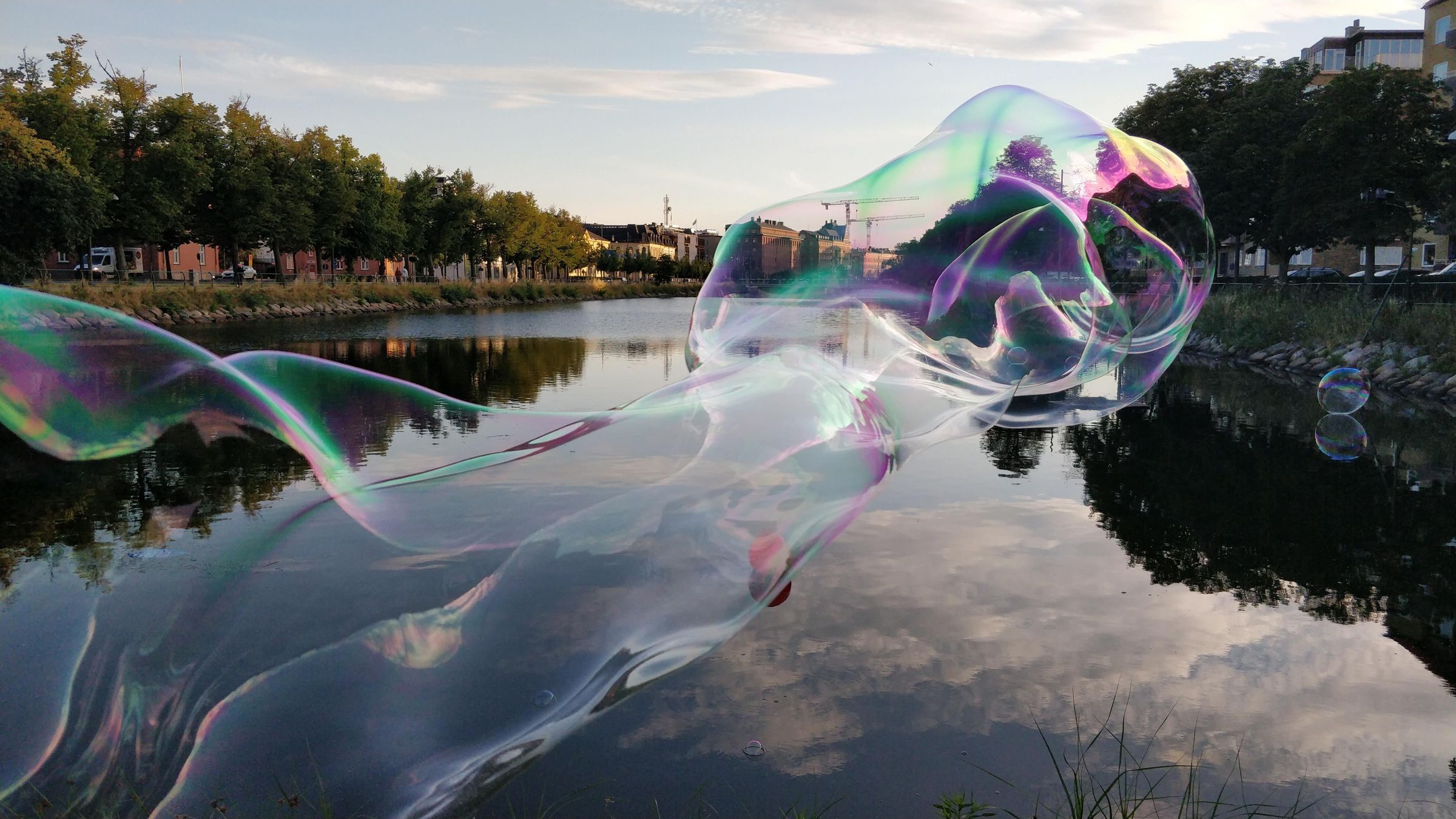 Magical No Dip, One-Hand, Tri-String, Continuous Feed, Mega Bubble Wand ...