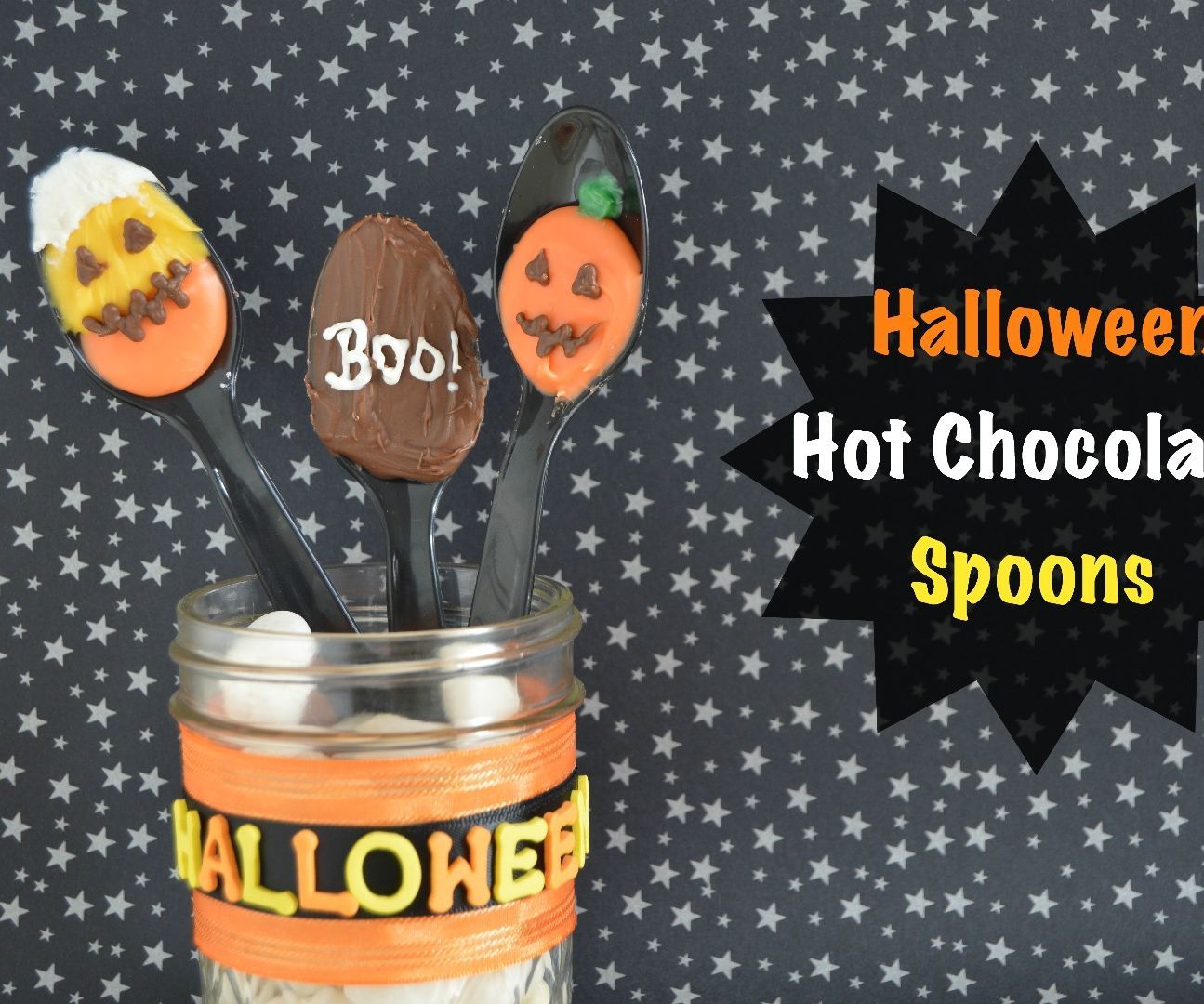 Halloween Hot Chocolate Spoons