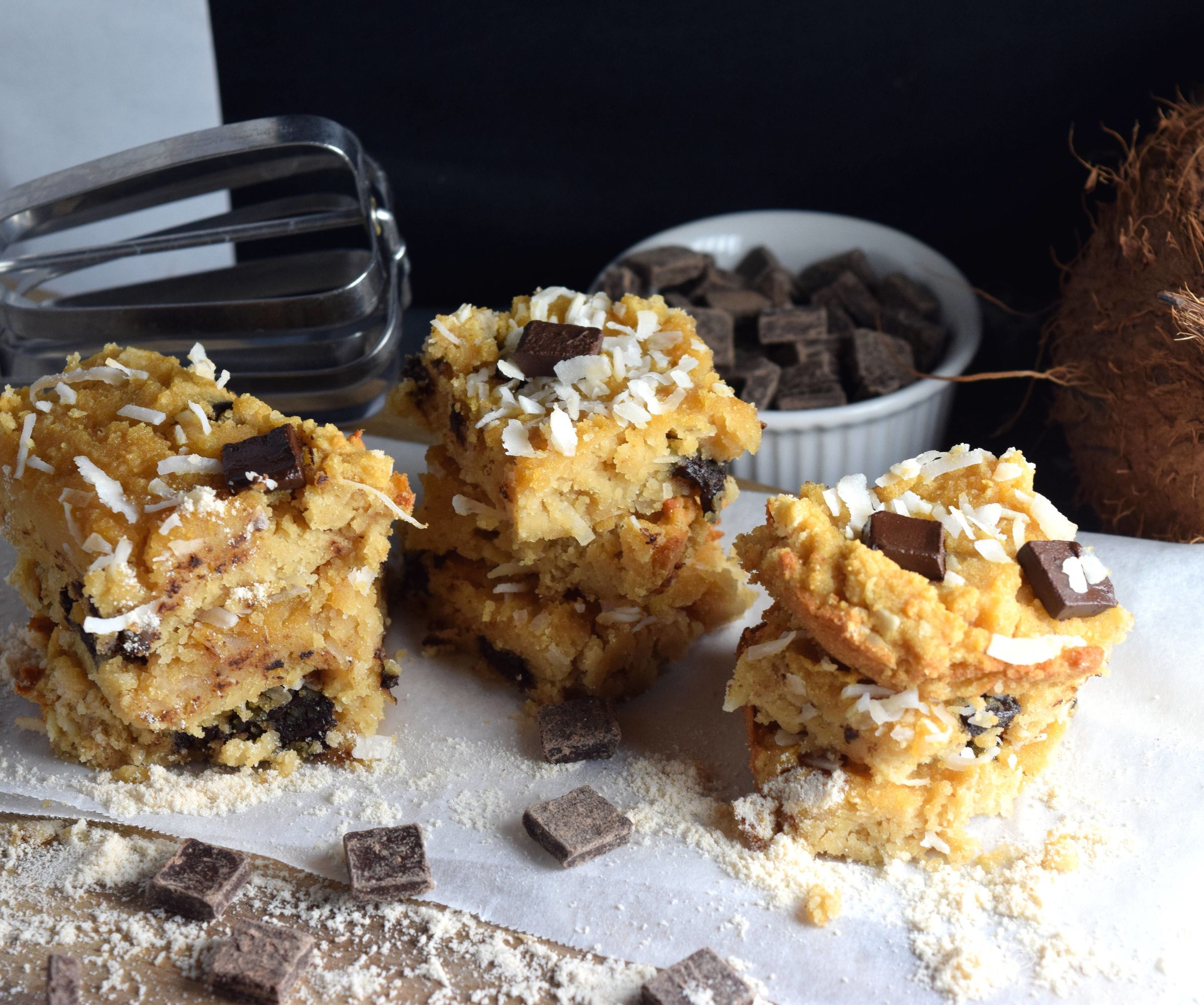 Coconut Flour Power Bars