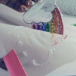 UV Resin and Glitter