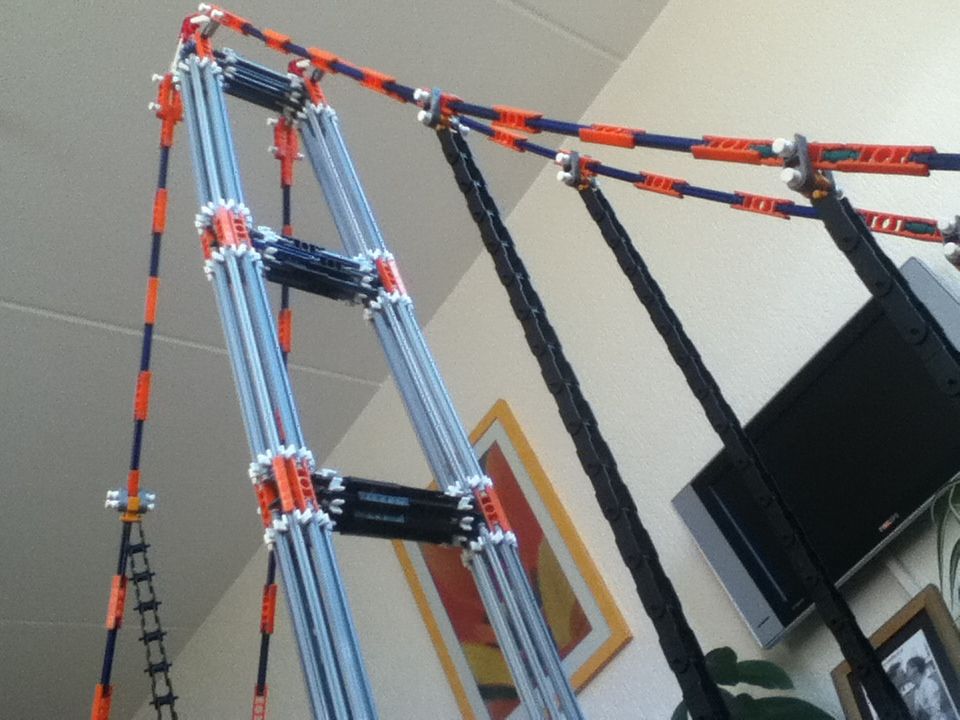 knex golden gate bridge+instructions