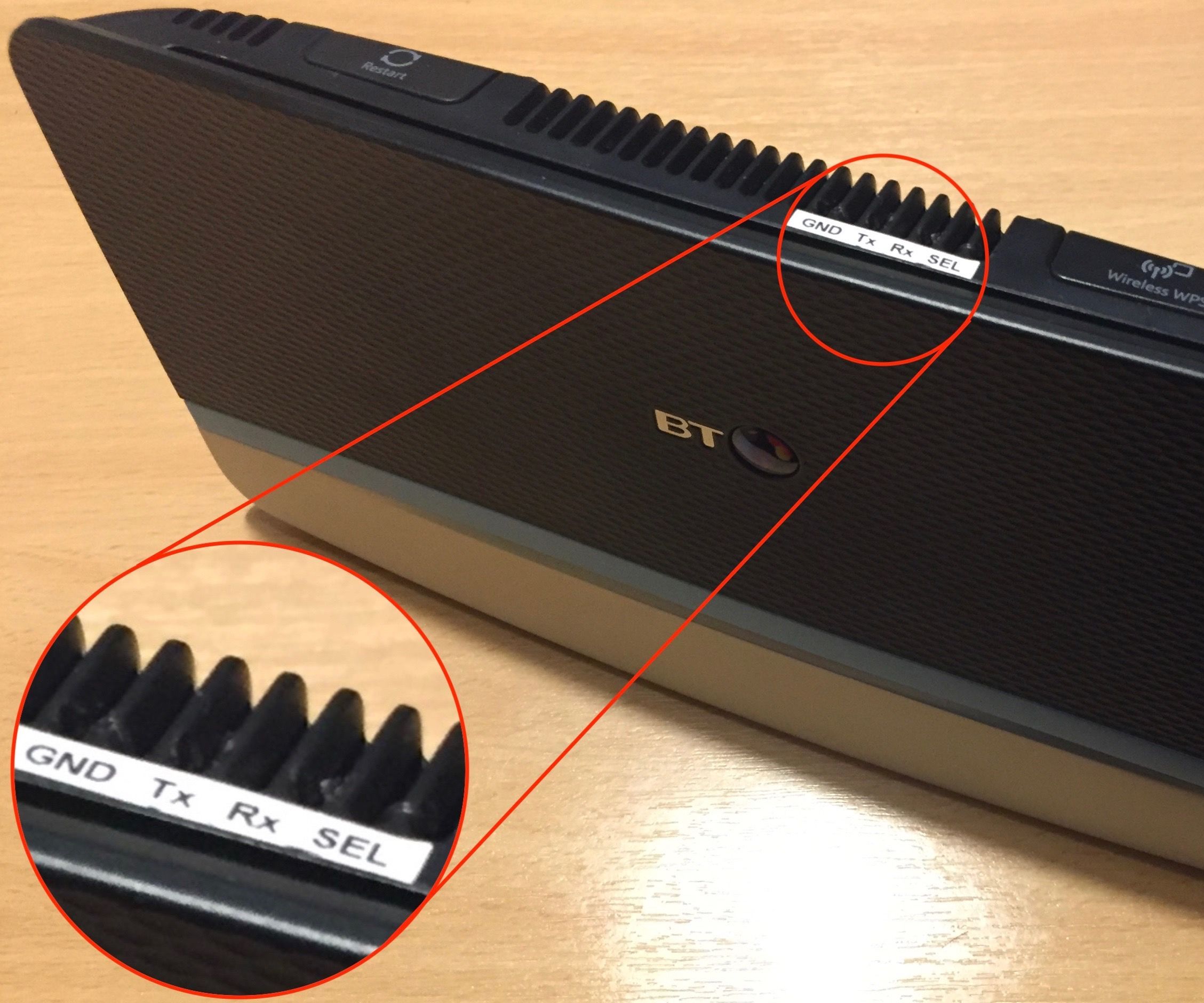 BT HomeHub 5A Router UART Access Hack