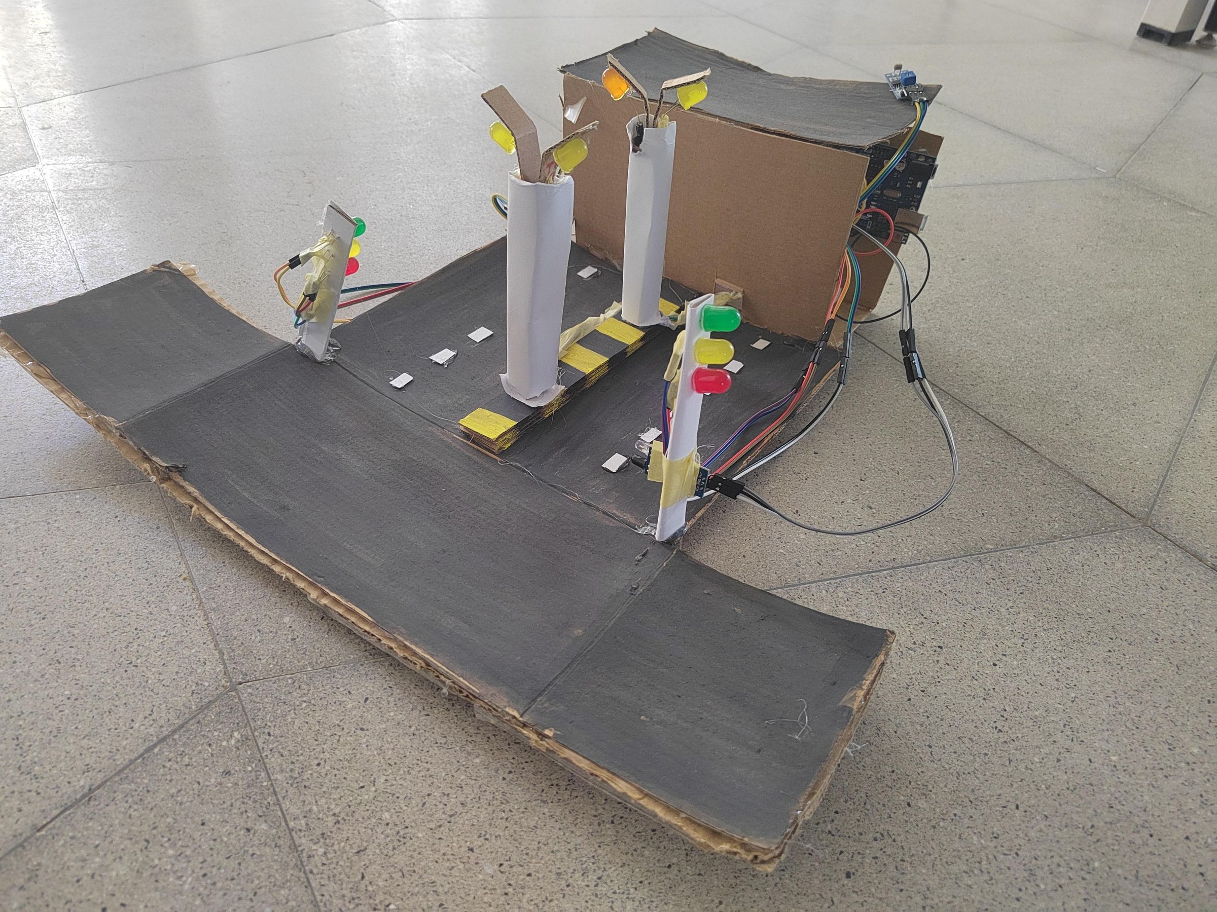 Smart Street and Traffic Light Control System Using Arduino : 4 Steps ...
