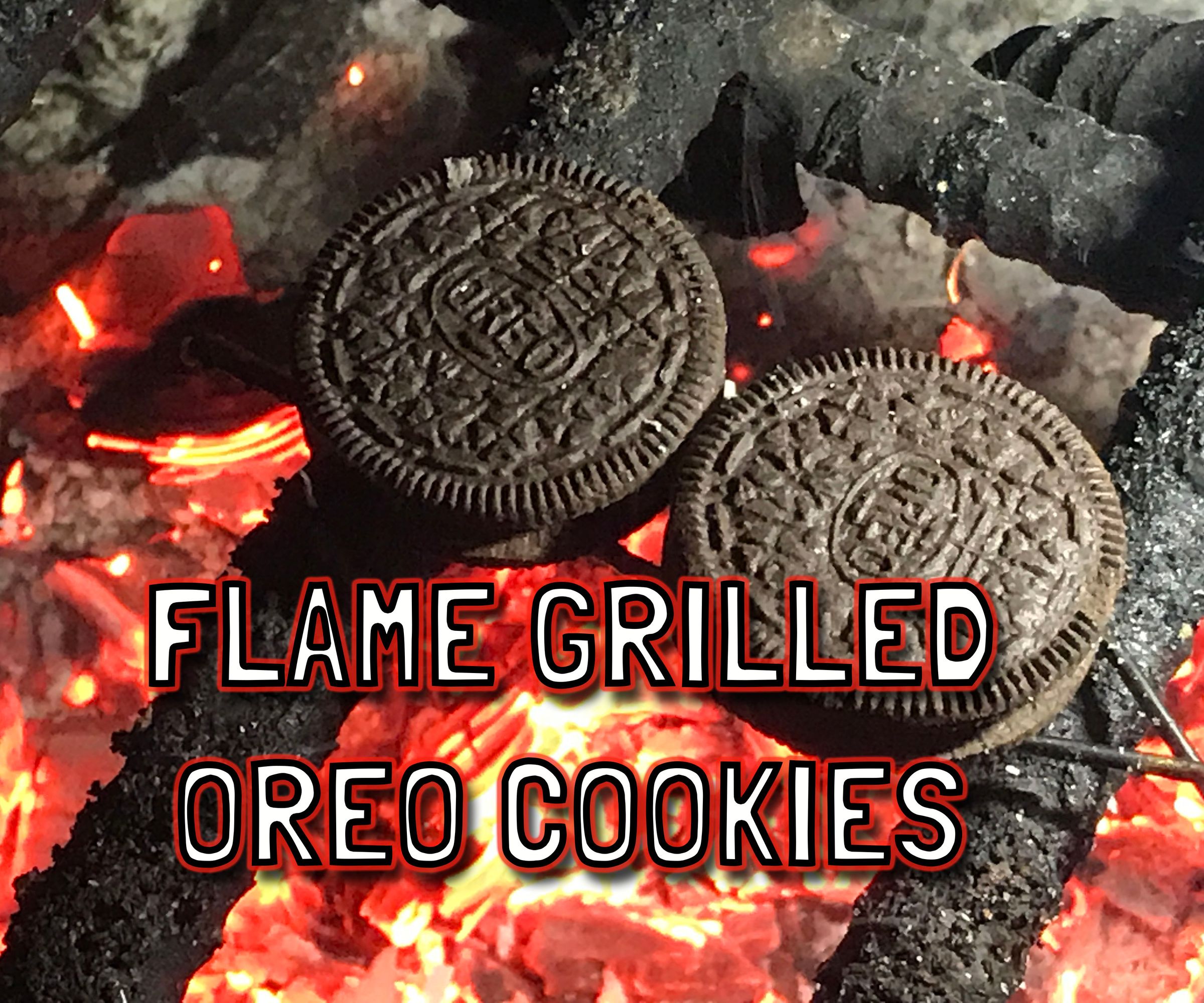 Flame Grilled Oreo Cookies - S'Mores Are Gonna Hate This One.