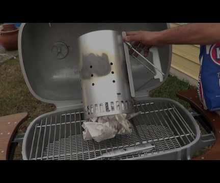 How to Use a Weber Rapid Fire Chimney