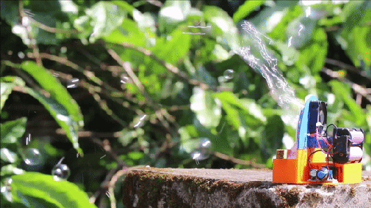 DIY 3D Printed Bubble Blower Machine at Home