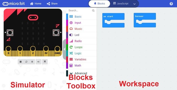 MakeCode Interface