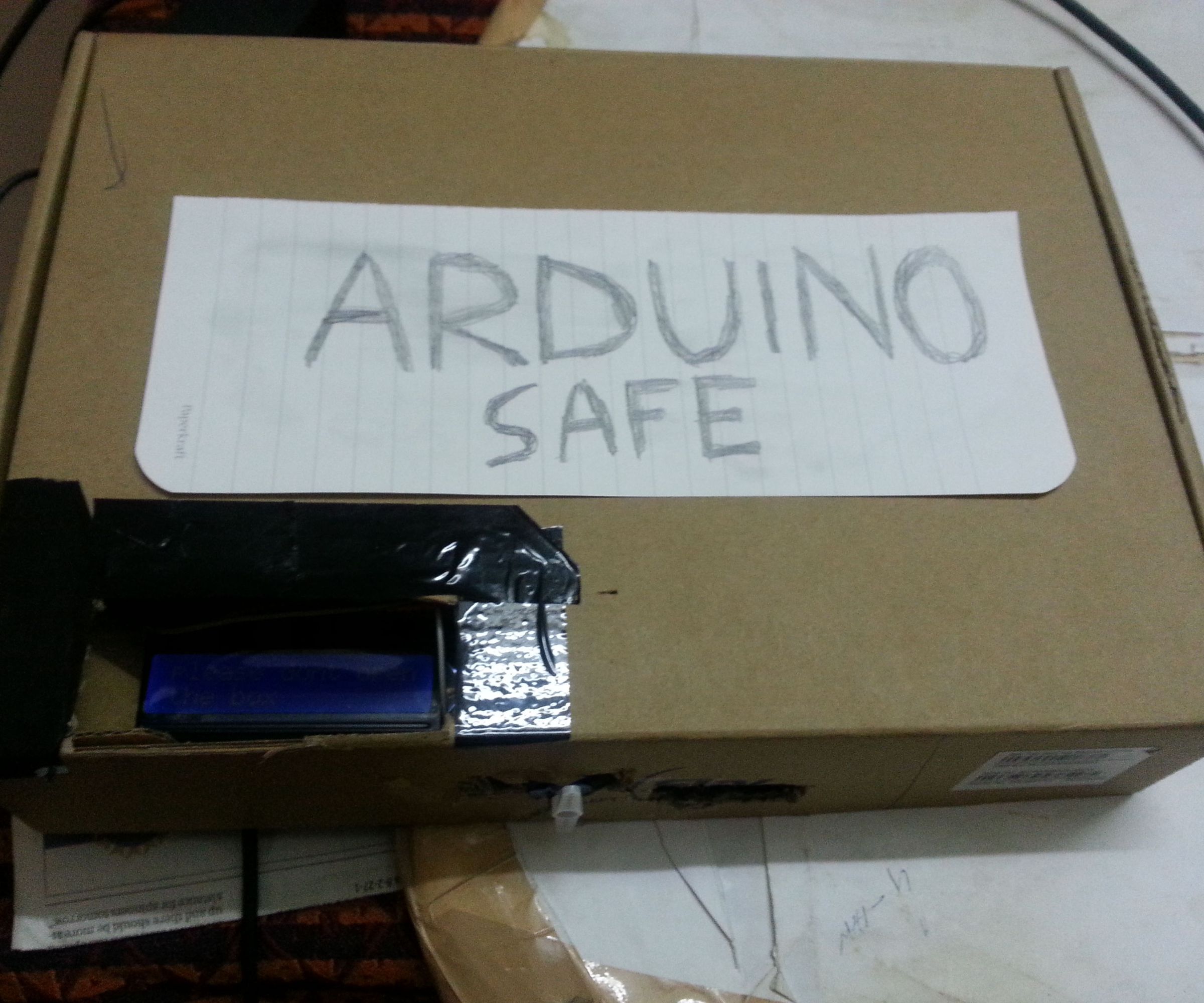 Safety Box Using Arduino 