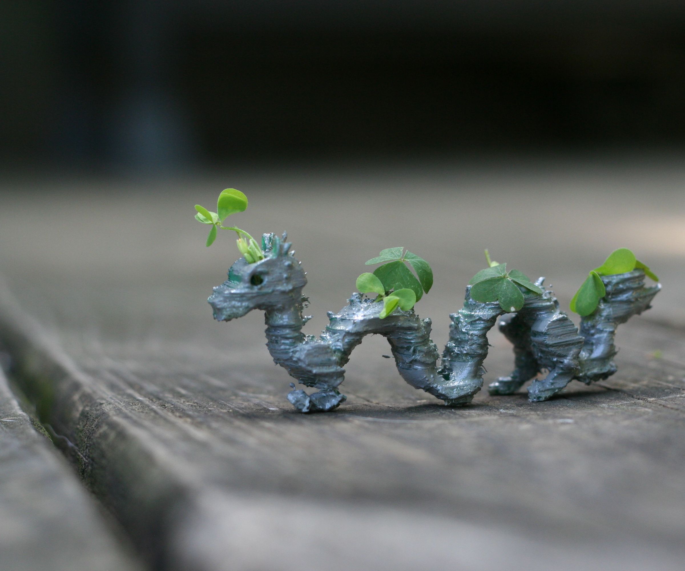 3d Printed Dragon Planter Using Tinkercad