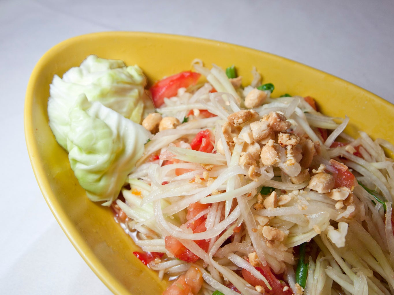 Spicy Thai Papaya Salad - Aka