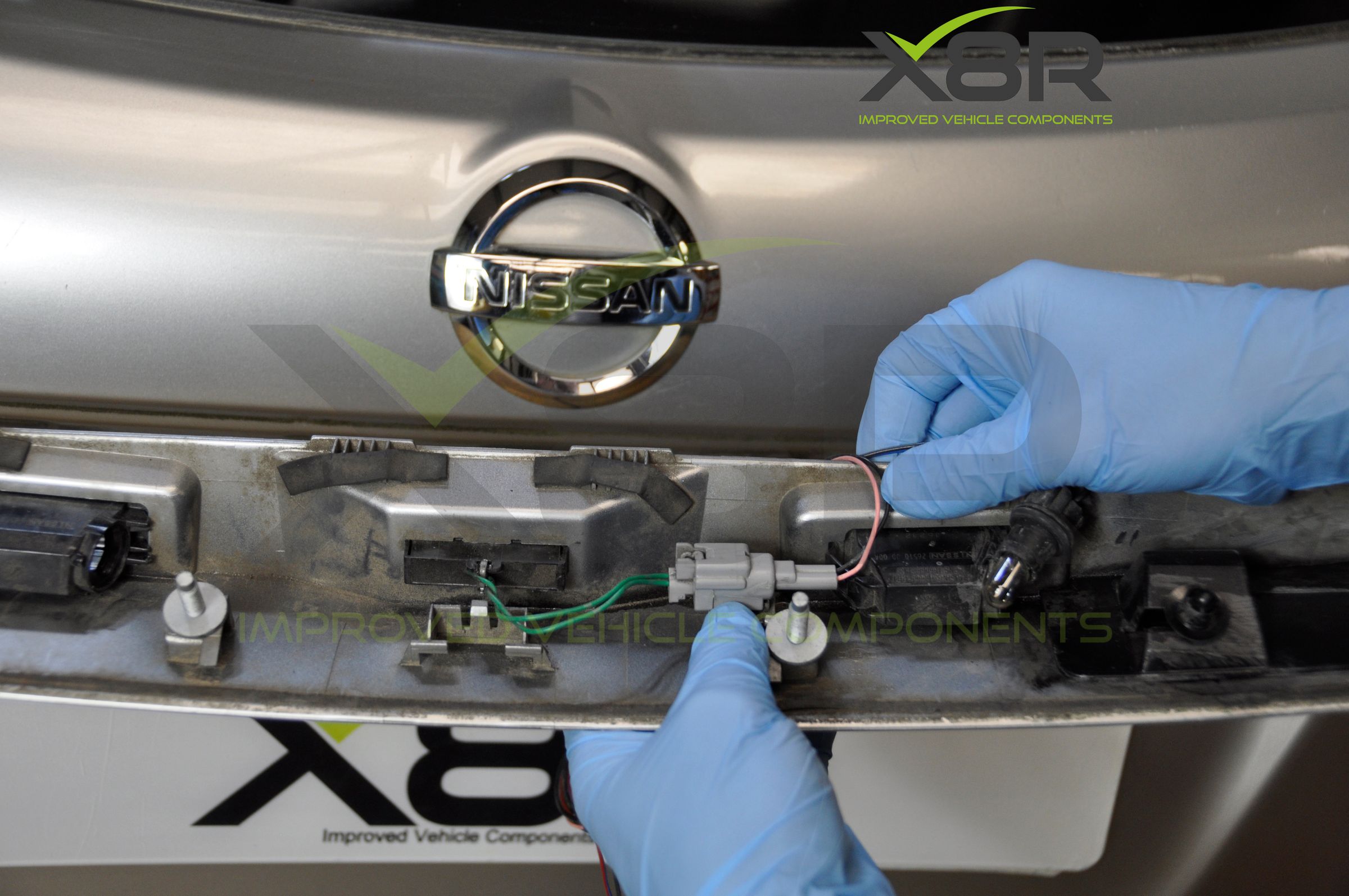 Nissan Qashqai Tailgate Boot Handle Repair Clip Kit Clips 2006 2013