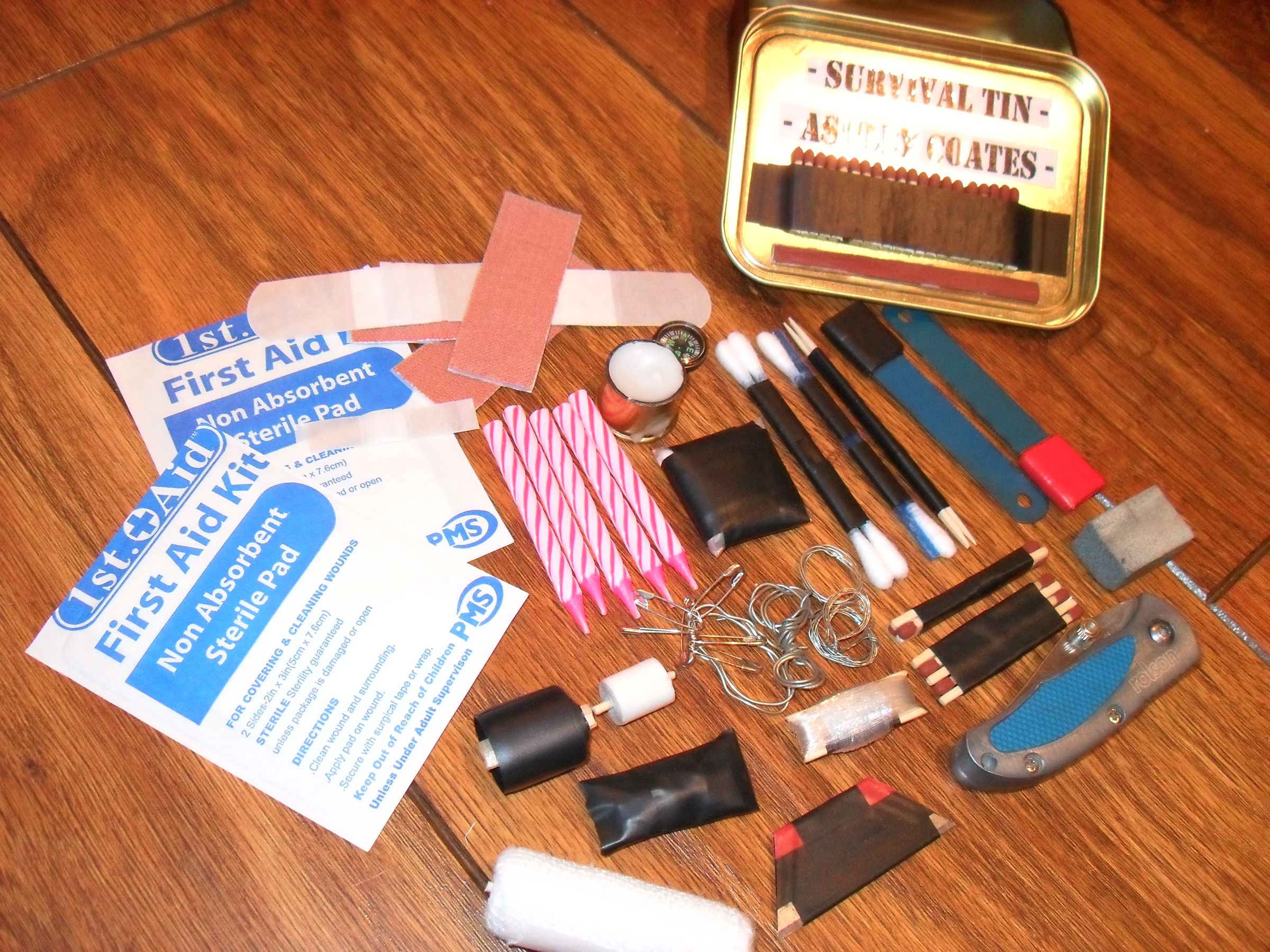 Survival Tin : 5 Steps