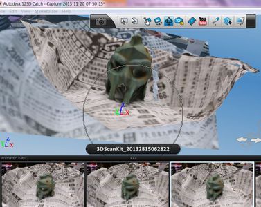 Part 4: Upload Pictures to 123D Catch