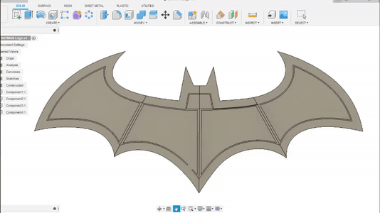3D Printed BATMAN Logo : 8 Steps (with Pictures) - Instructables