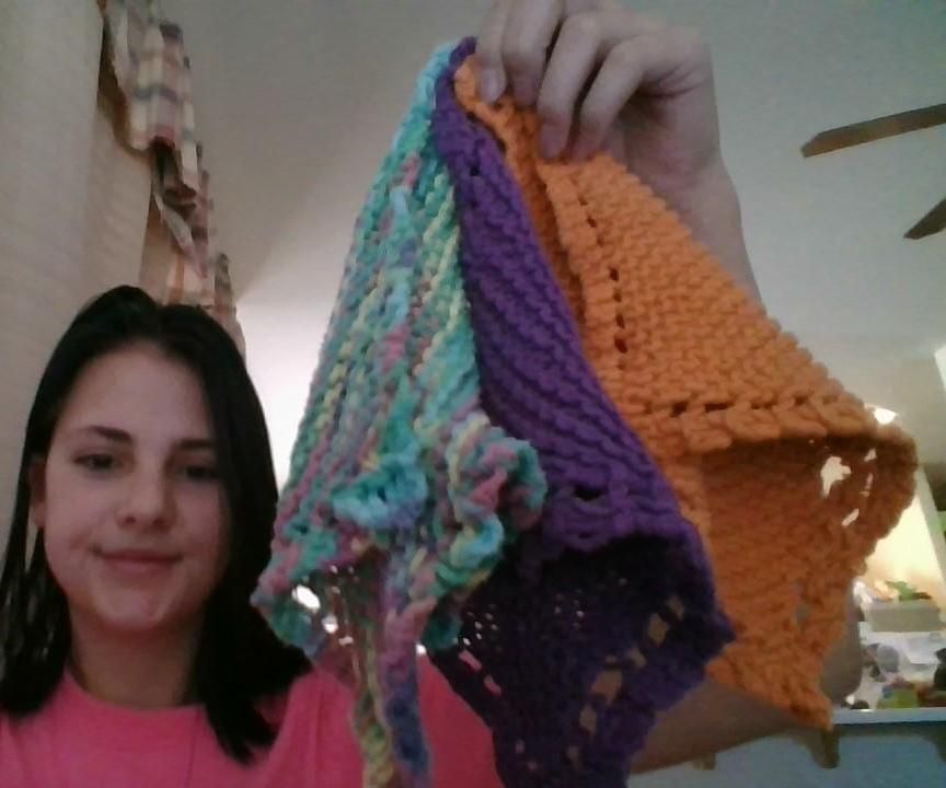 Dish Rags/Coaster Rags Demo