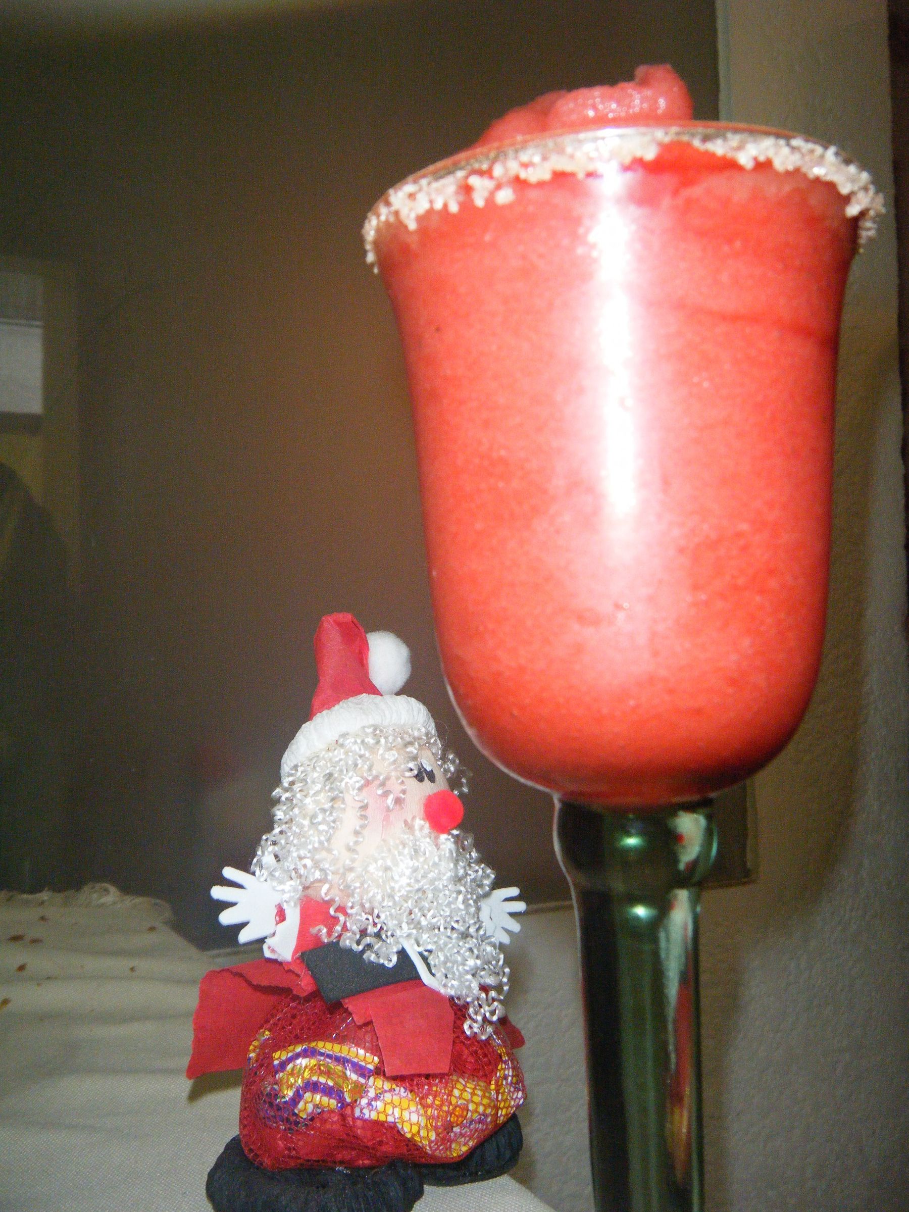 Santa's Margarita Drink (Cocktail)