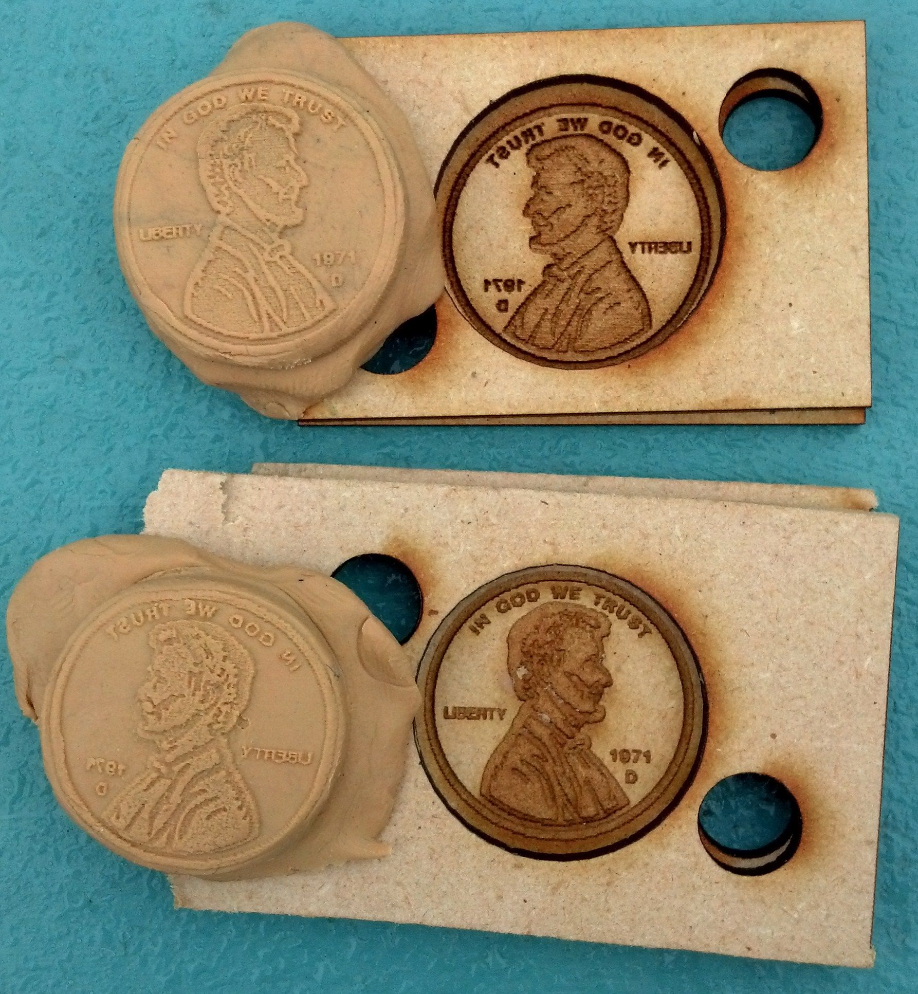 Pewter Cast Coins From Laser Cut Molds 6 Steps (with Pictures) Instructables