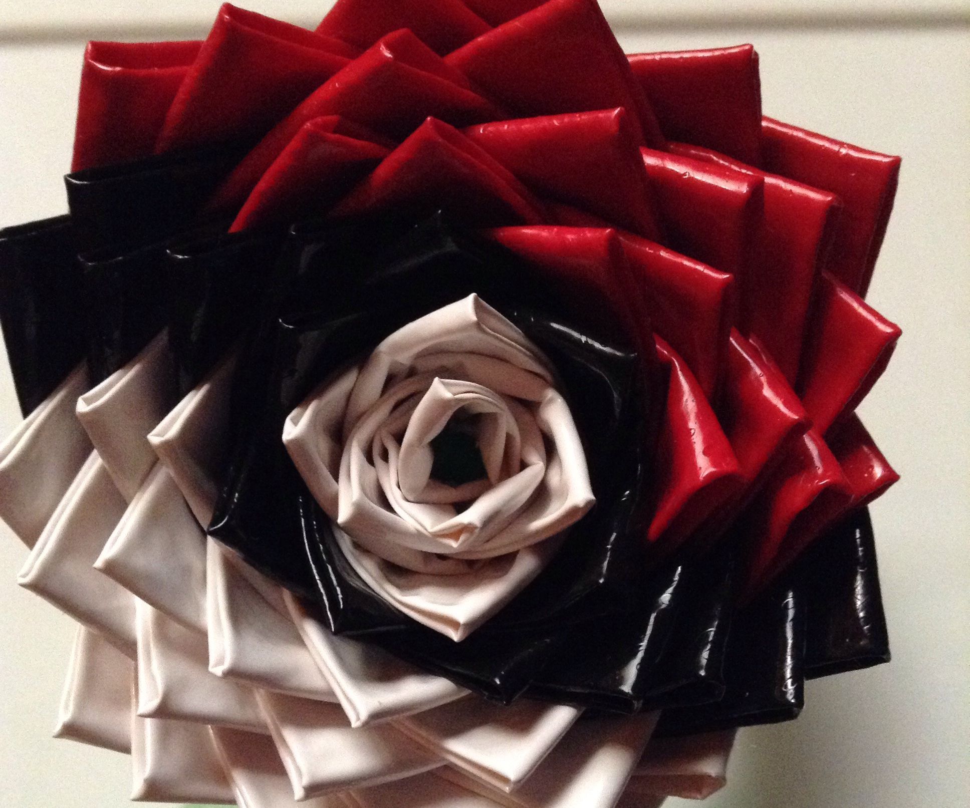 Pokeball Duct Tape Rose