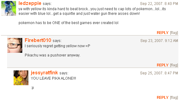 Comments From Inside.