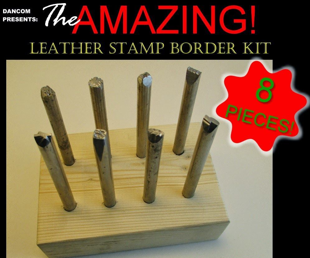 DIY Leather Border Stamp Kit