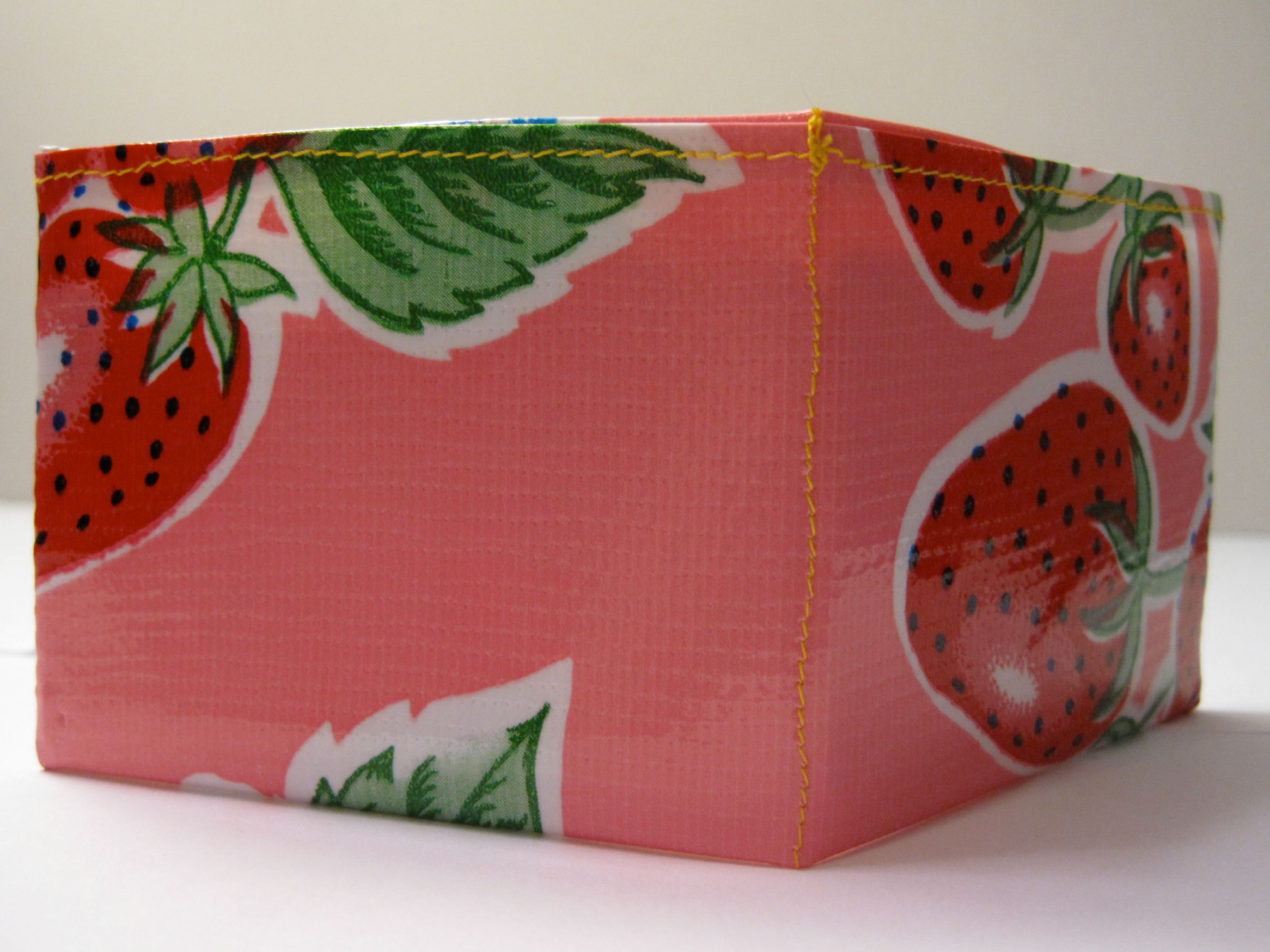 Sew a Simple Oilcloth Wallet 9 Steps (with Pictures) Instructables