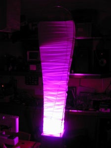 Full Colour Moodlamp on a Concrete Base