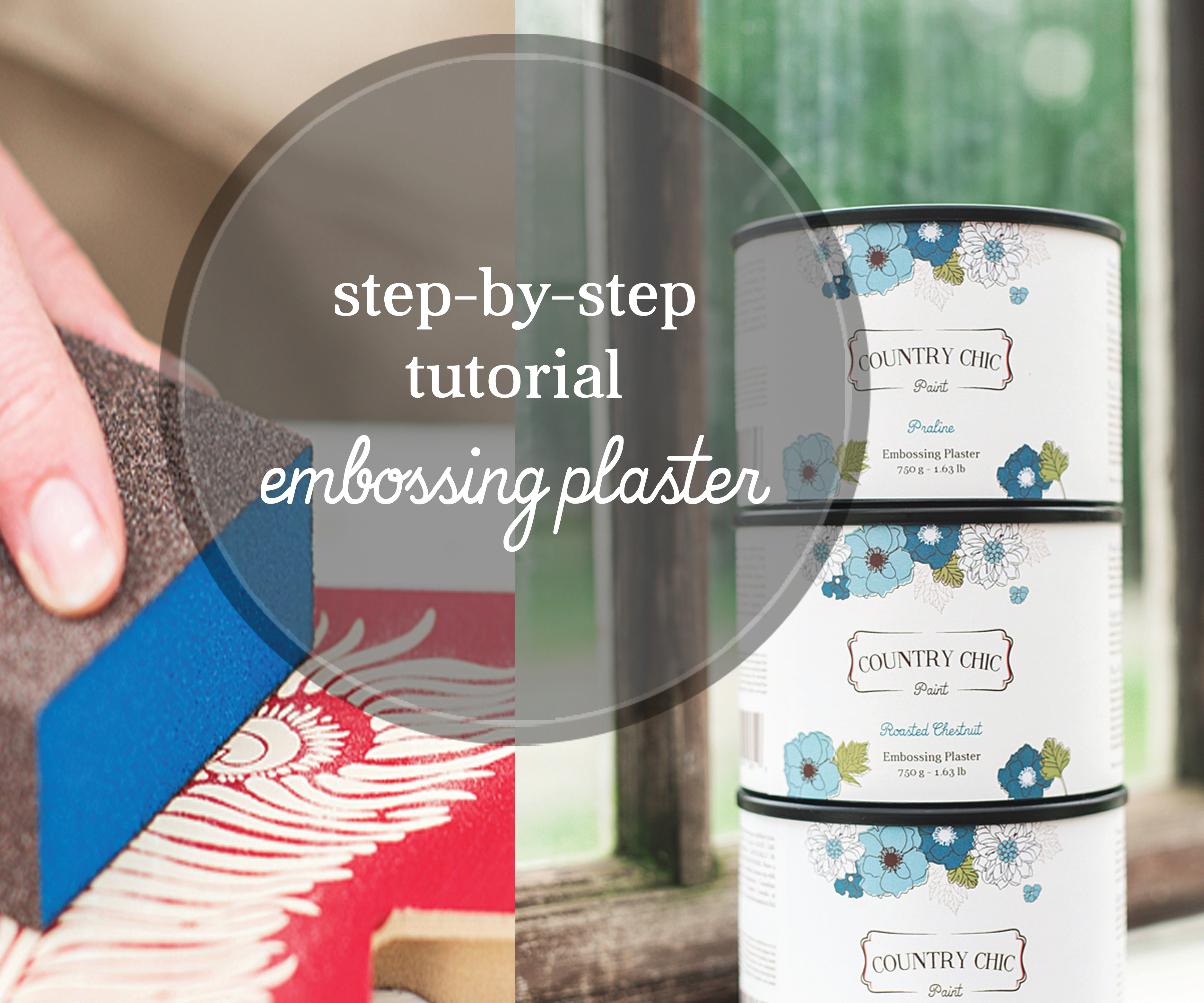 How to Add Raised Stencil Effects to Furniture