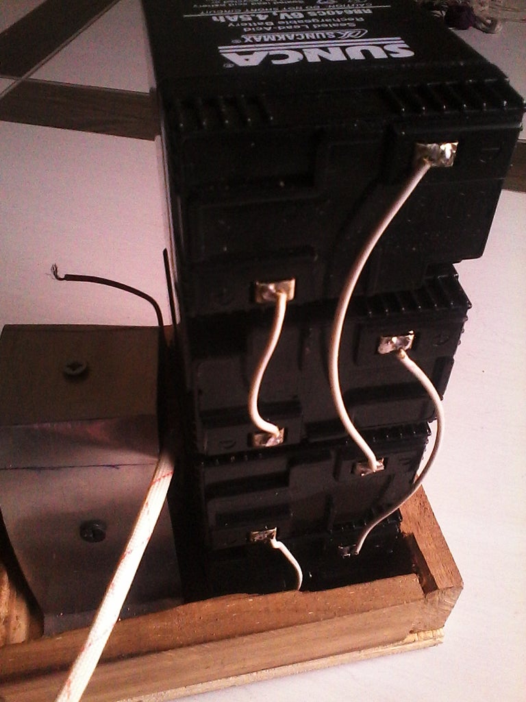 Power Emergency LED Light : 5 Steps Circuit Diagram