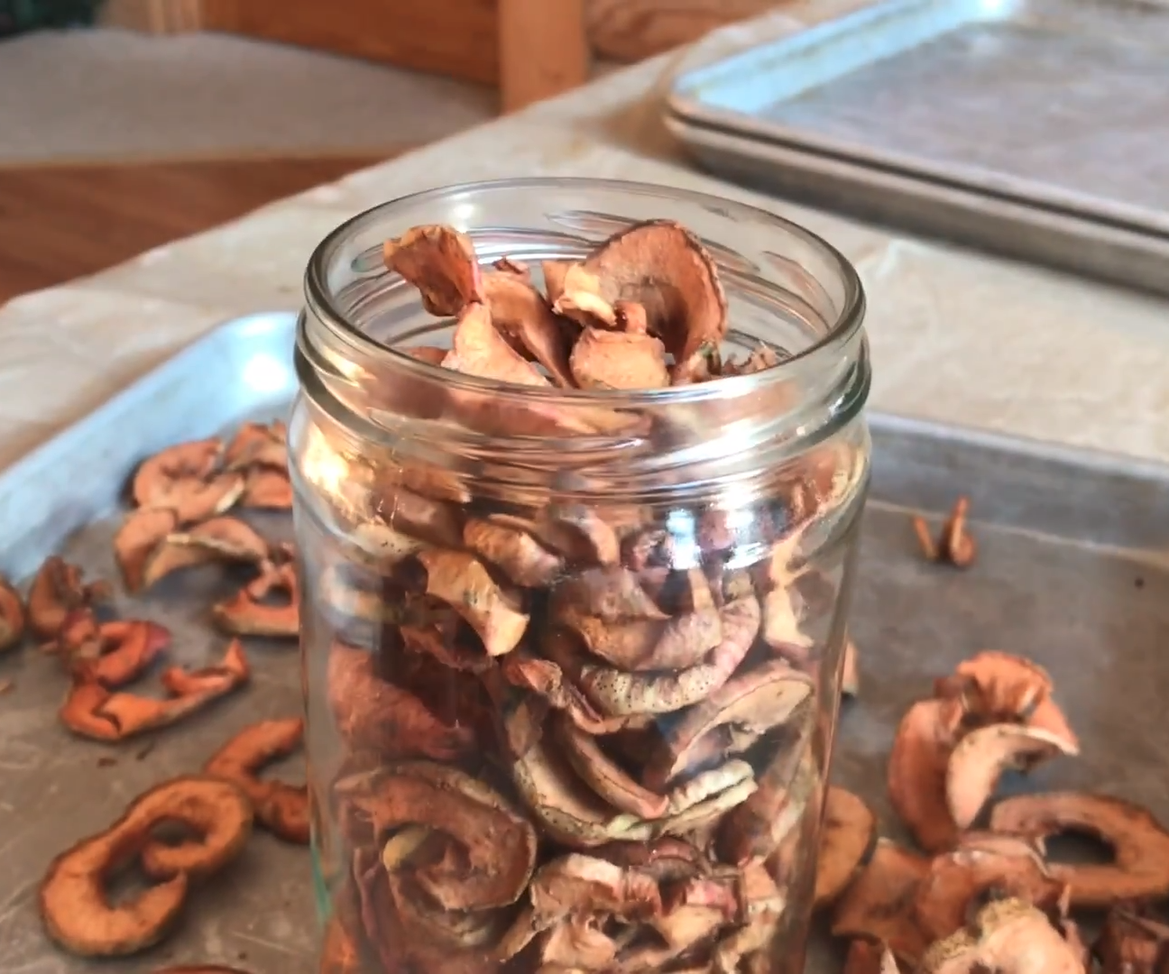 How to ORGANICALLY Dry Apples